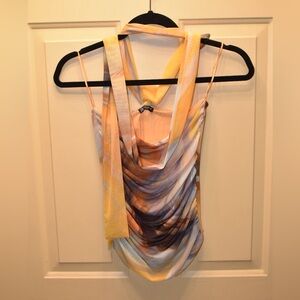 Zara Sleeveless Top and Maxi Skirt Set